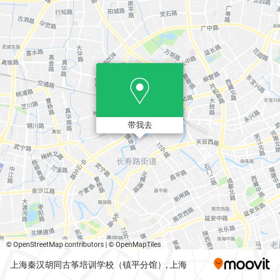 上海秦汉胡同古筝培训学校（镇平分馆）地图