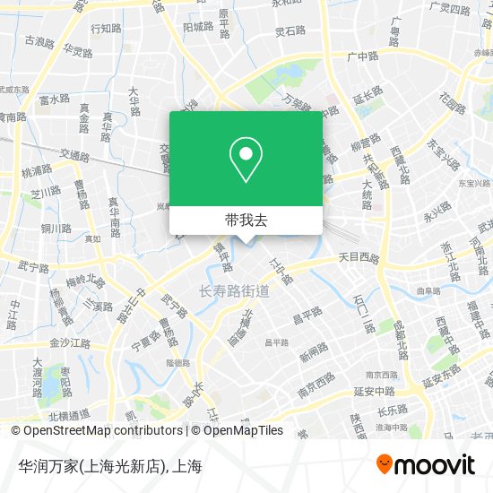 华润万家(上海光新店)地图
