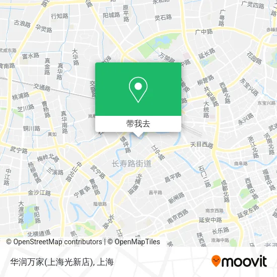 华润万家(上海光新店)地图