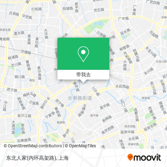 东北人家(内环高架路)地图