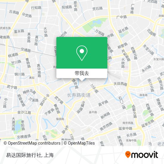 易达国际旅行社地图