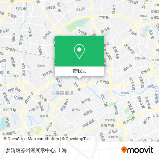 梦清馆苏州河展示中心地图