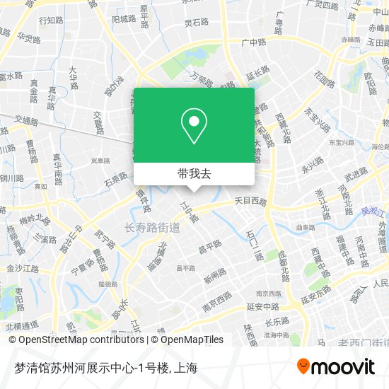 梦清馆苏州河展示中心-1号楼地图