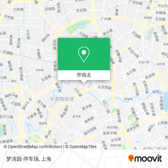 梦清园-停车场地图
