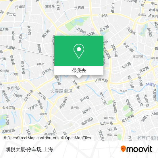 凯悦大厦-停车场地图