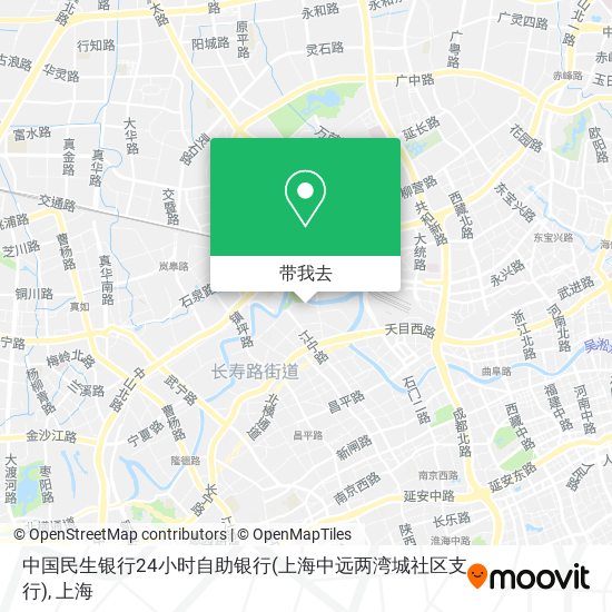 中国民生银行24小时自助银行(上海中远两湾城社区支行)地图