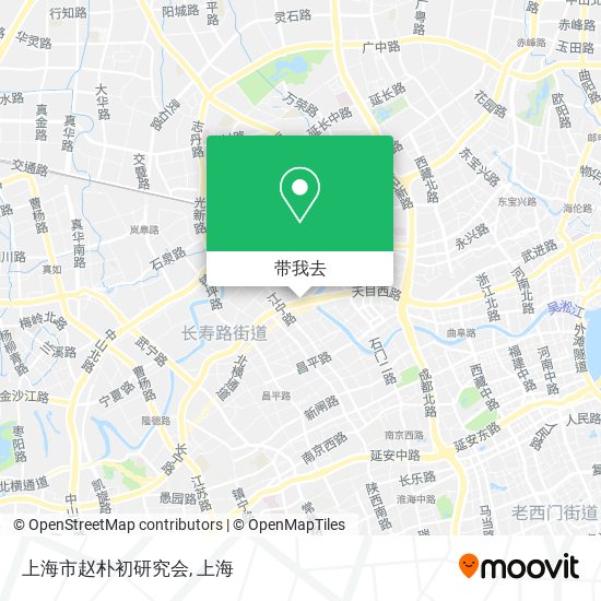 上海市赵朴初研究会地图