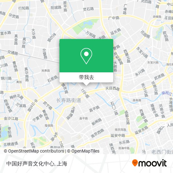 中国好声音文化中心地图
