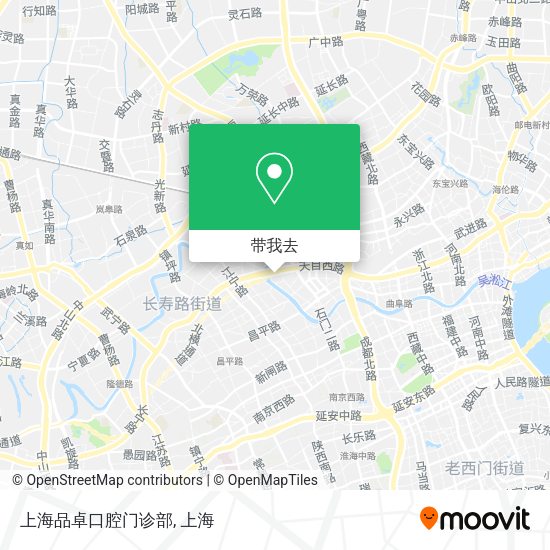 上海品卓口腔门诊部地图