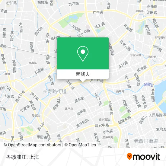 粤赣浦江地图