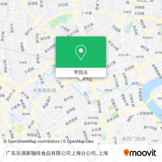 广东乐满家咖啡食品有限公司上海分公司地图