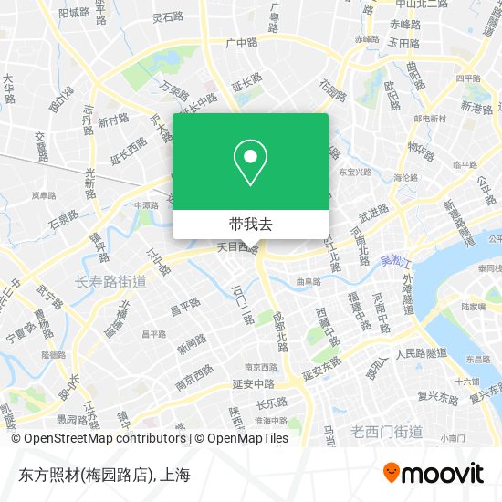 东方照材(梅园路店)地图