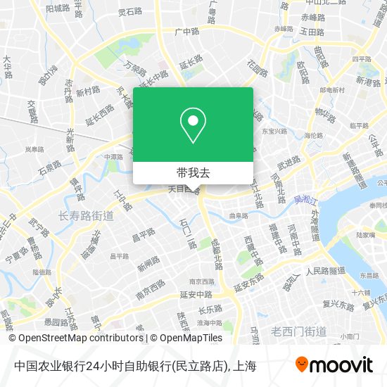 中国农业银行24小时自助银行(民立路店)地图