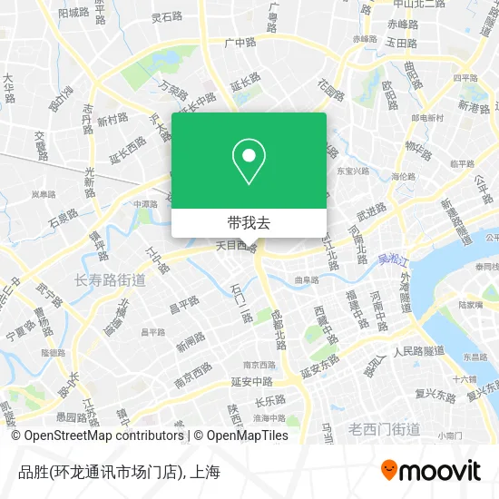 品胜(环龙通讯市场门店)地图