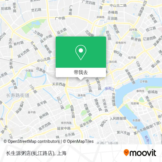 长生源粥店(虬江路店)地图