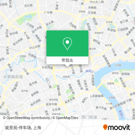 观景苑-停车场地图