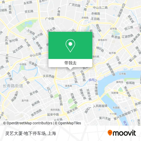 灵艺大厦-地下停车场地图