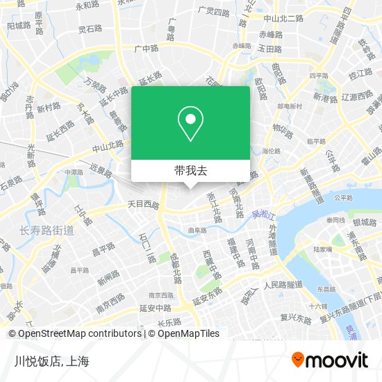 川悦饭店地图