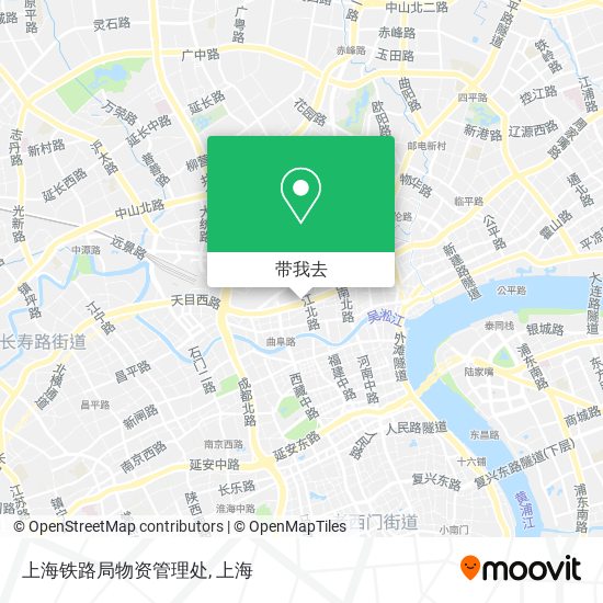 上海铁路局物资管理处地图