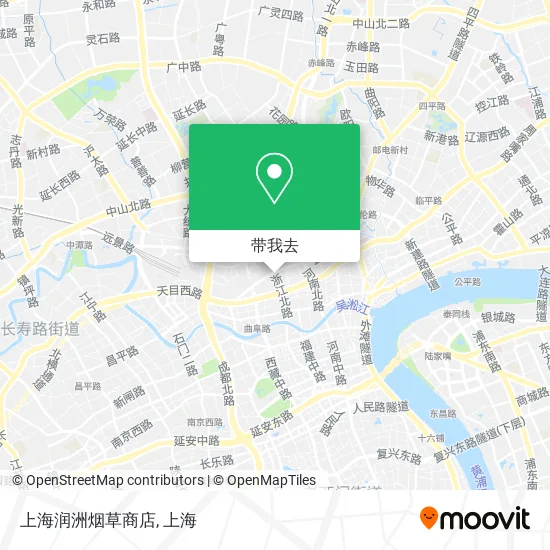 上海润洲烟草商店地图