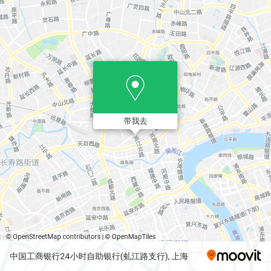 中国工商银行24小时自助银行(虬江路支行)地图