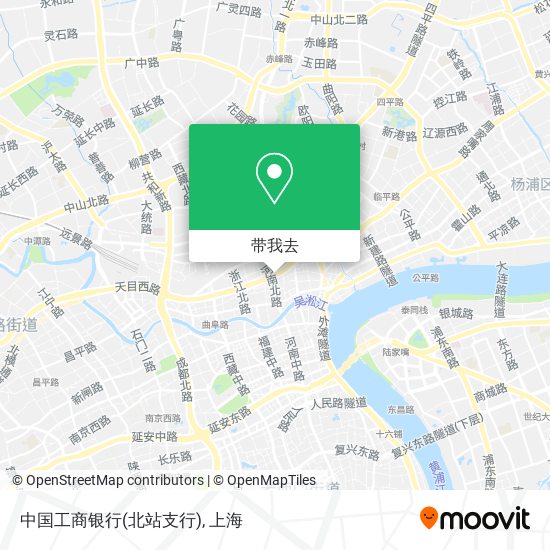 中国工商银行(北站支行)地图