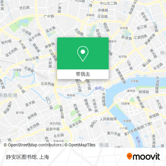静安区图书馆地图