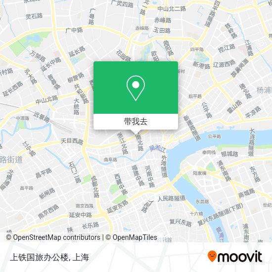 上铁国旅办公楼地图