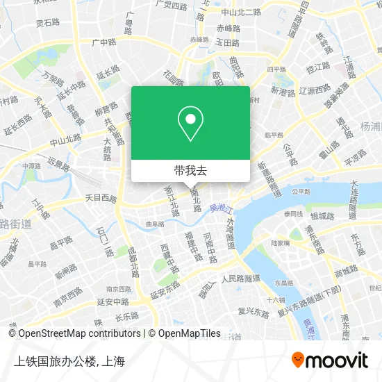 上铁国旅办公楼地图