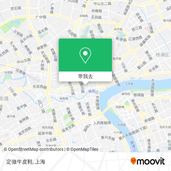 定做牛皮鞋地图