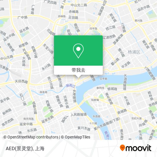 AED(景灵堂)地图