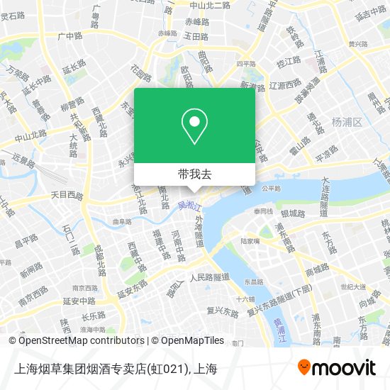 上海烟草集团烟酒专卖店(虹021)地图