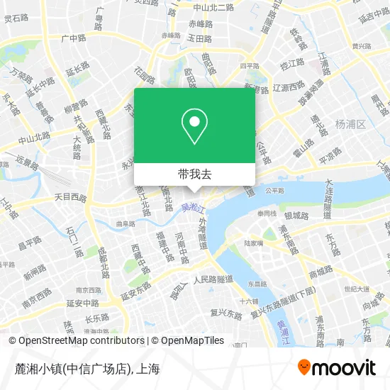 麓湘小镇(中信广场店)地图