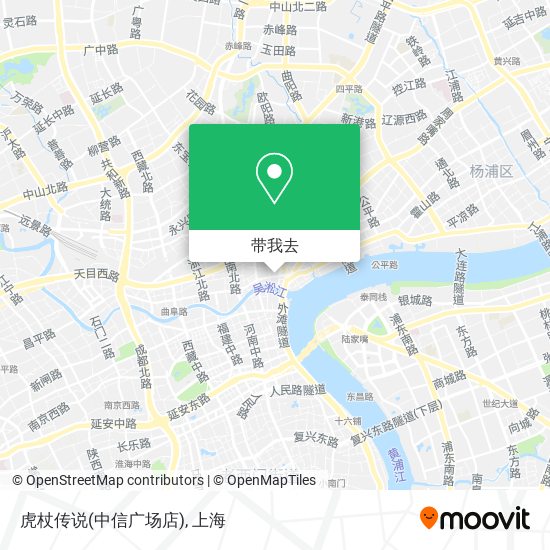 虎杖传说(中信广场店)地图