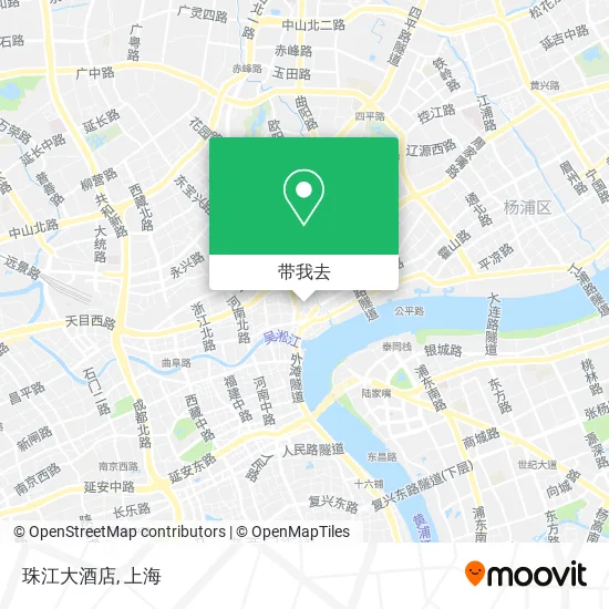 珠江大酒店地图