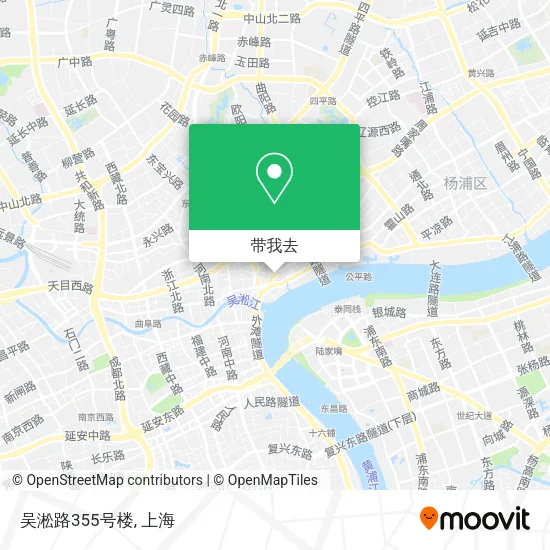 吴淞路355号楼地图