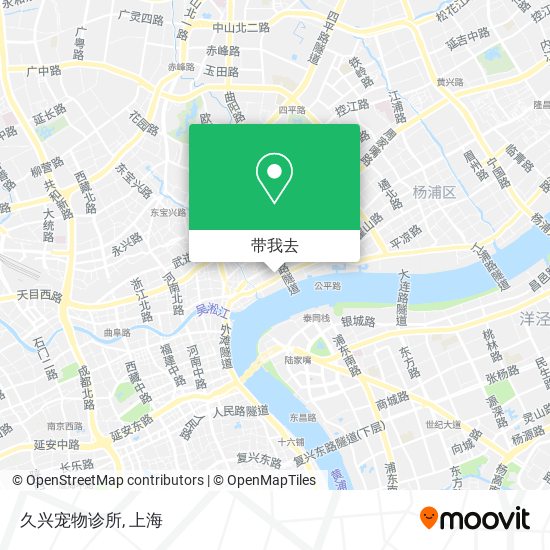 久兴宠物诊所地图