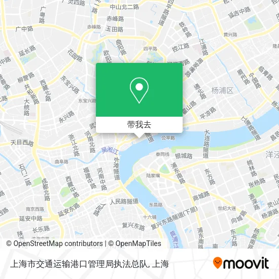 上海市交通运输港口管理局执法总队地图