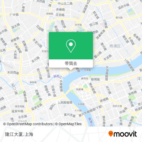 隆江大厦地图