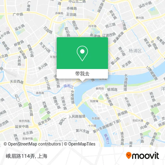 峨眉路114弄地图