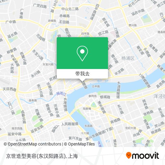 京世造型美容(东汉阳路店)地图