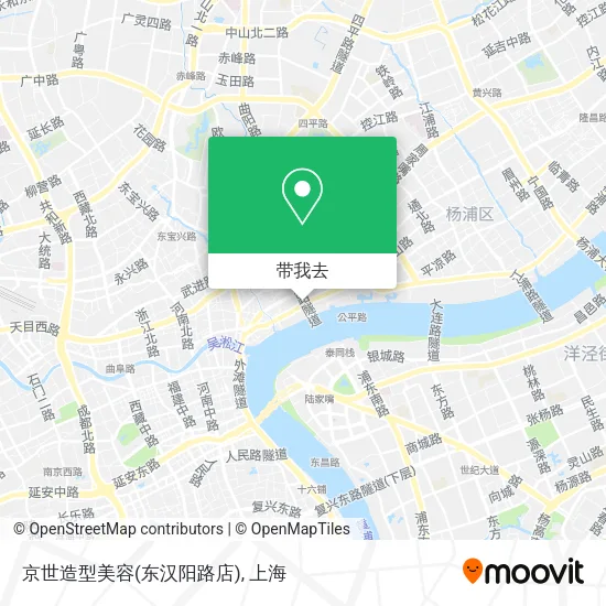 京世造型美容(东汉阳路店)地图