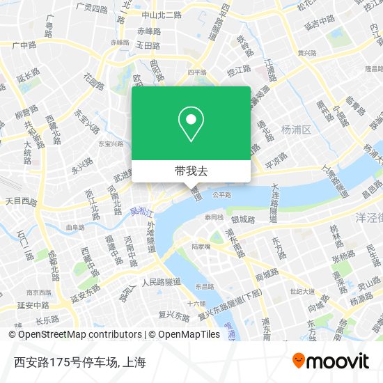 西安路175号停车场地图