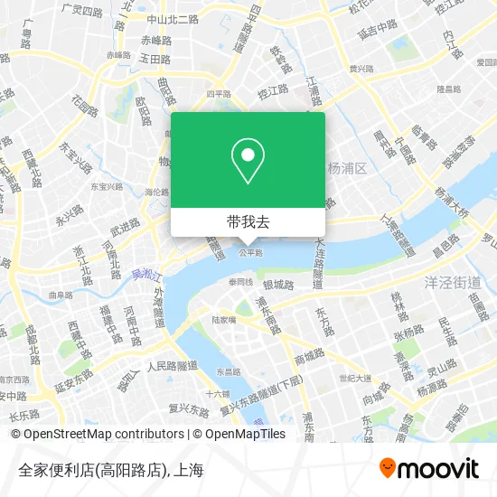 全家便利店(高阳路店)地图