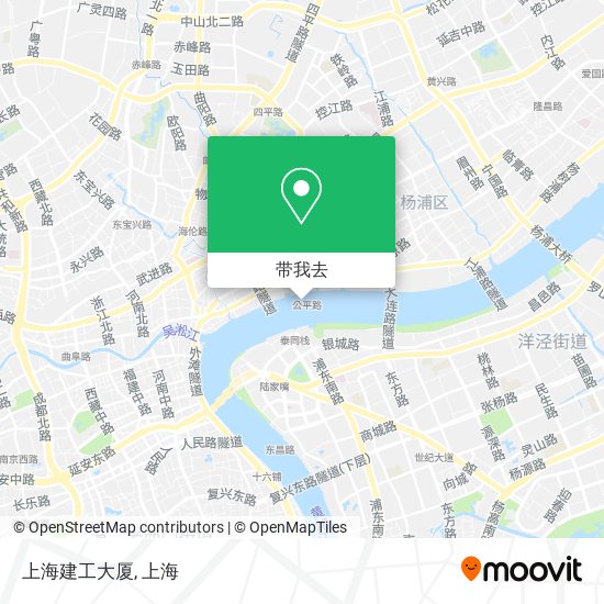 上海建工大厦地图