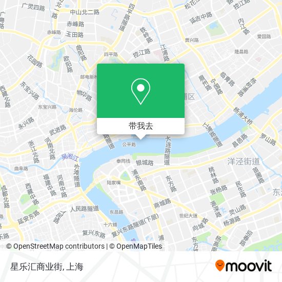 星乐汇商业街地图