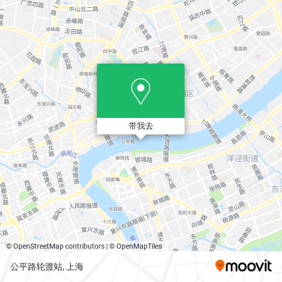 公平路轮渡站地图