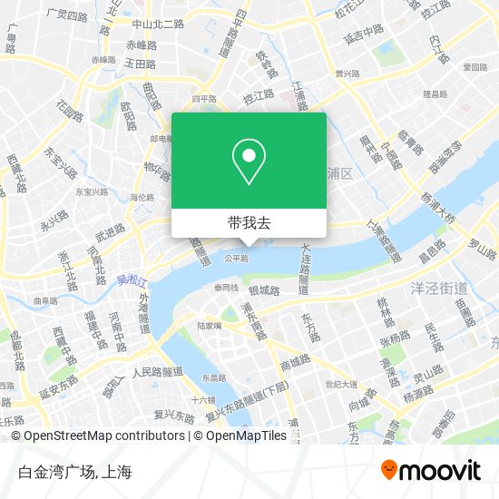 白金湾广场地图