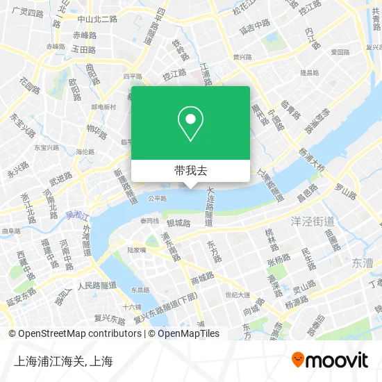 上海浦江海关地图