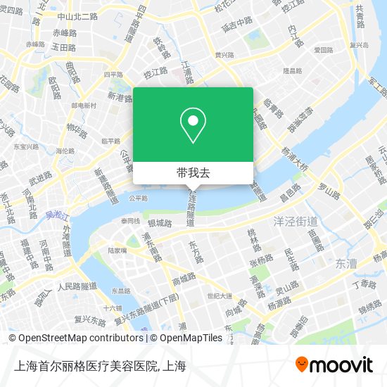 上海首尔丽格医疗美容医院地图